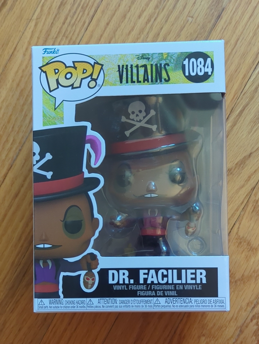 Funko Pop! Villains Dr. Facilier Vinyl Figure - Black, Red, Brown